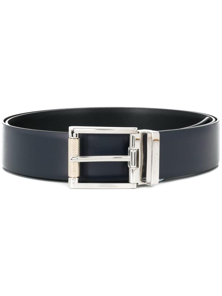 Salvatore Ferragamo Square Buckle Belt - Blue