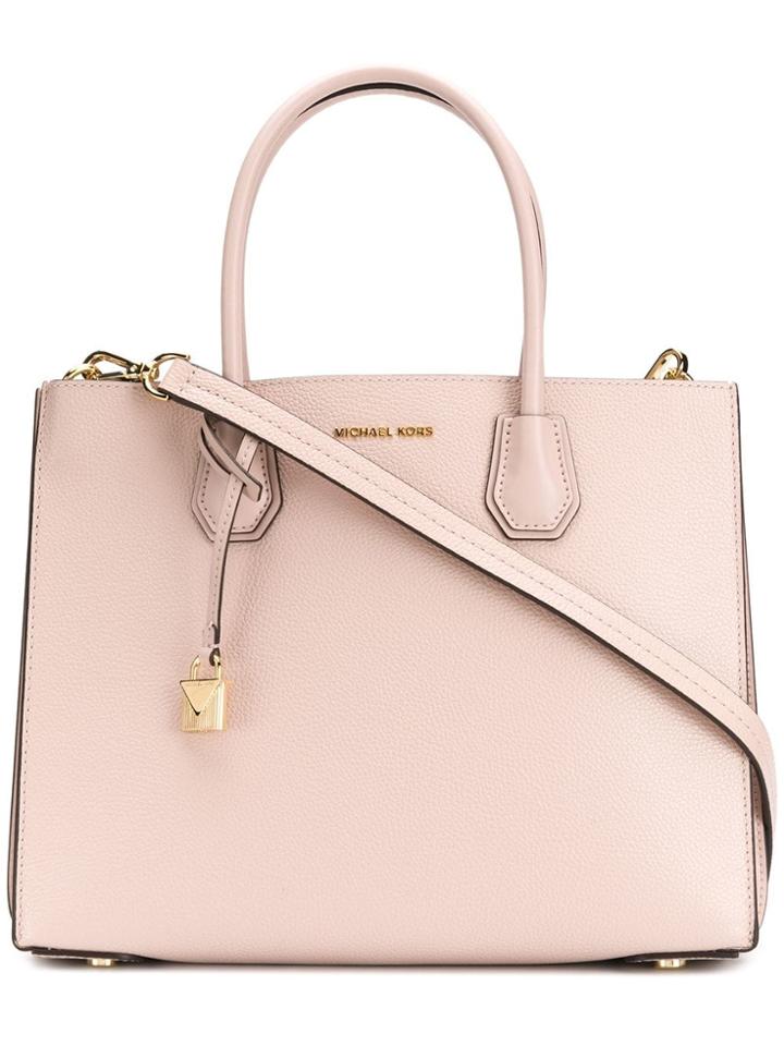 Michael Michael Kors Mercer Large Accordion Tote - Pink