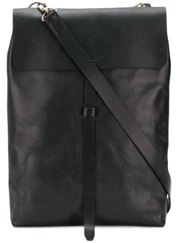 Ann Demeulemeester Blanche Long Satchel Bag - Black
