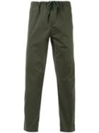 Egrey - Straight Trousers - Men - Cotton - 46, Green, Cotton