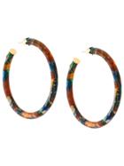 Gas Bijoux Caftan Hoop Earrings - Multicolour