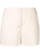 Jil Sander Button Up Shorts - Neutrals