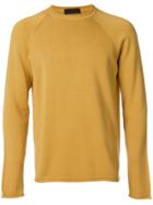 Altea Crew Neck Jumper - Yellow & Orange