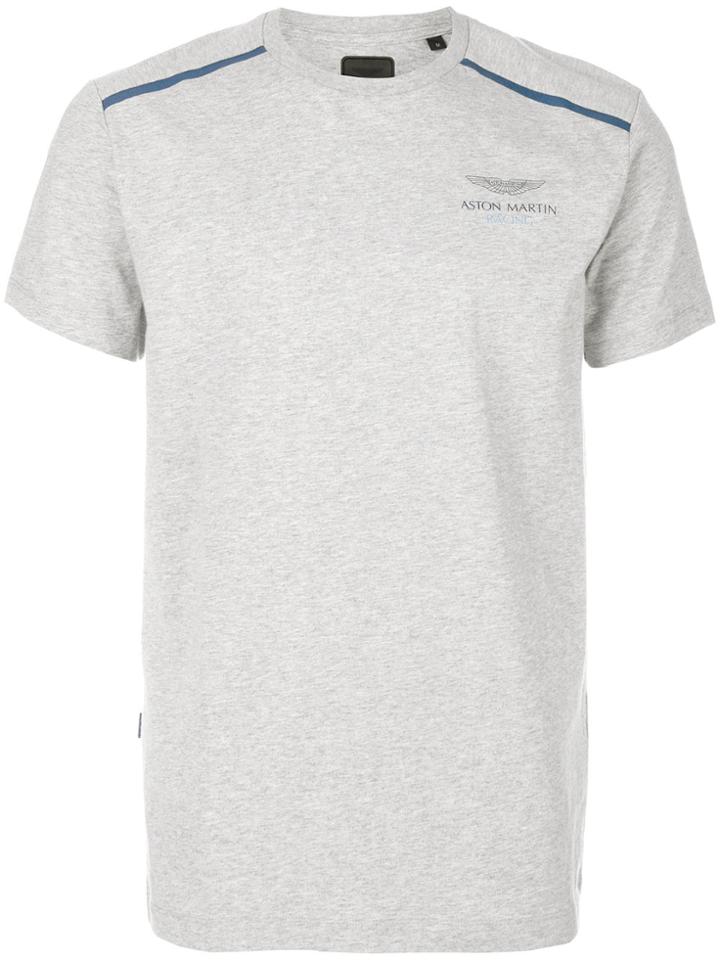 Hackett Contrast Stripe T-shirt - Grey