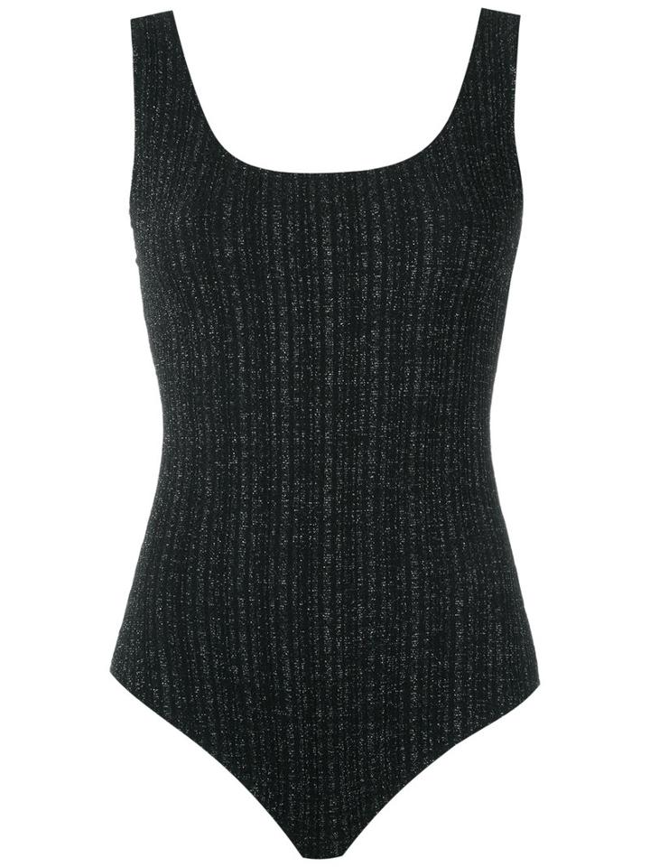 Lilly Sarti - Knit Body - Women - Polyester/spandex/elastane/viscose - 40, Black, Polyester/spandex/elastane/viscose