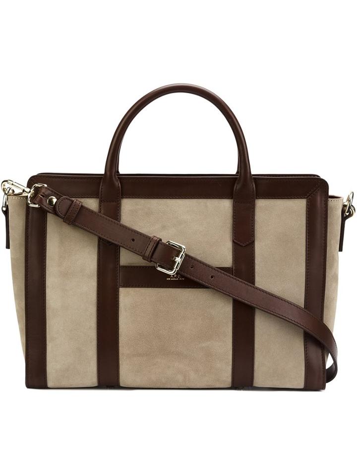 A.p.c. Panelled Tote