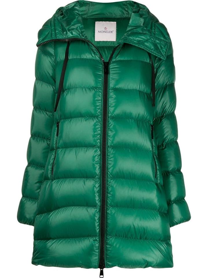 Moncler Suyen Padded Coat - Green