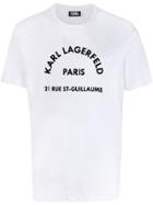 Karl Lagerfeld 3d Logo Print T-shirt - White