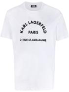 Karl Lagerfeld 3d Logo Print T-shirt - White