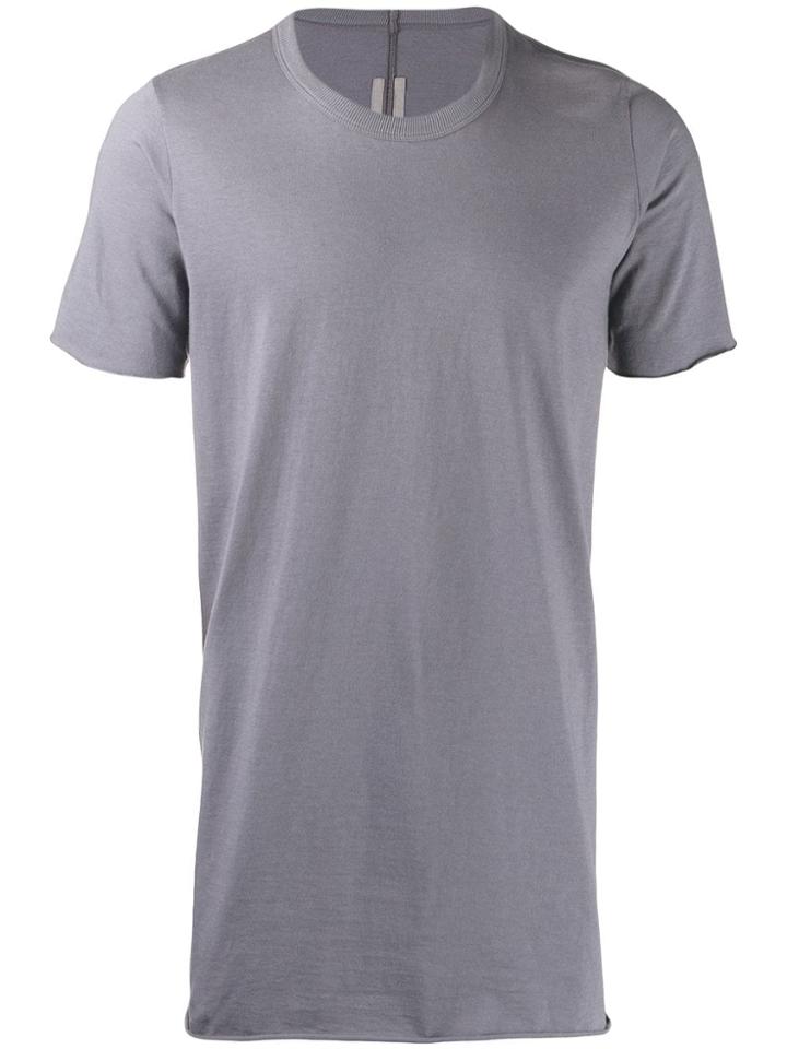 Rick Owens Round Neck T-shirt - Blue