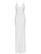 Haider Ackermann Long Slip Dress - Light Blue