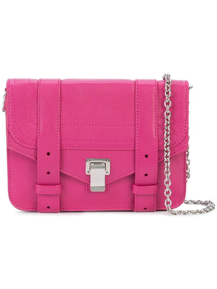 Proenza Schouler Ps1 Mini Crossbody Bag - Pink & Purple
