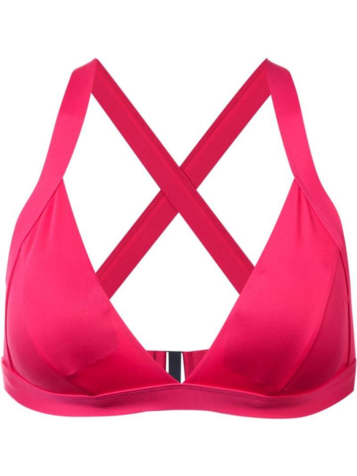 Onia 'alexandra' Bikini, Women's, Size: Small, Pink/purple, Nylon/spandex/elastane