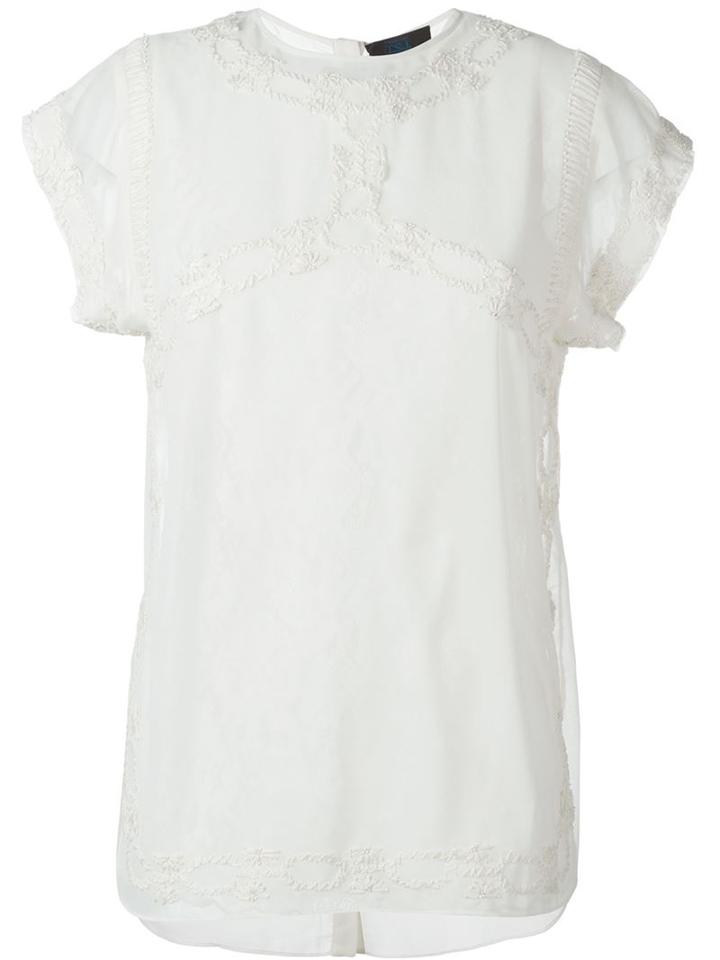 Twin-set Embroidered Blouse