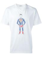 Jimi Roos 'super' T-shirt, Men's, Size: Large, White, Cotton