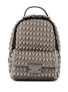 Emporio Armani Mini Quilted Backpack - 80233 Acciaio