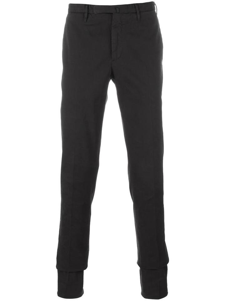 Incotex Skinny Trousers, Men's, Size: 52, Brown, Cotton/spandex/elastane