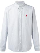 Ami Alexandre Mattiussi Ami De Coeur Button-down Shirt - Blue