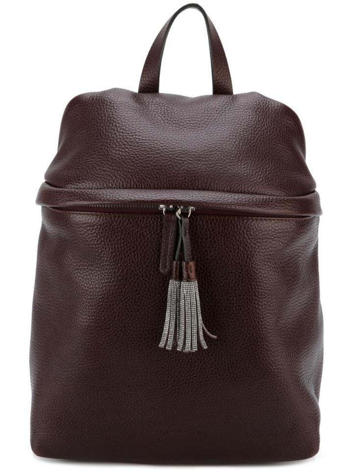 Brunello Cucinelli Tassel Detail Backpack
