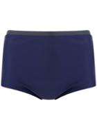 Blue Man Panelled Swim Trunks, Men's, Size: Medium, Polyamide/spandex/elastane