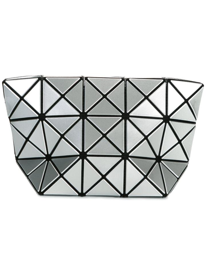 Bao Bao Issey Miyake Prism Clutch Bag, Women's, Grey, Pvc/nylon