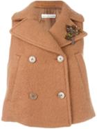 Golden Goose Deluxe Brand Sleeveless Jacket, Women's, Size: Small, Nude/neutrals, Polyamide/polyester/viscose/virgin Wool
