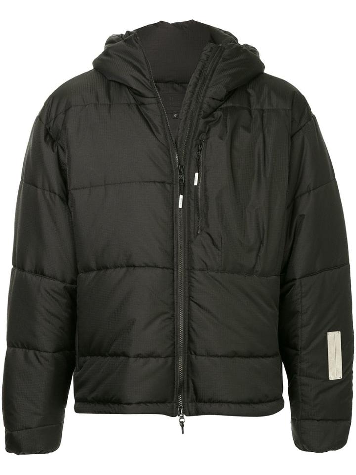 99% Is Hooded Padded Jacket - Black
