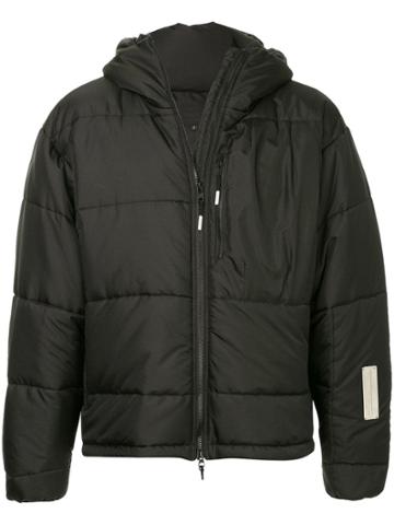 99% Is Hooded Padded Jacket - Black