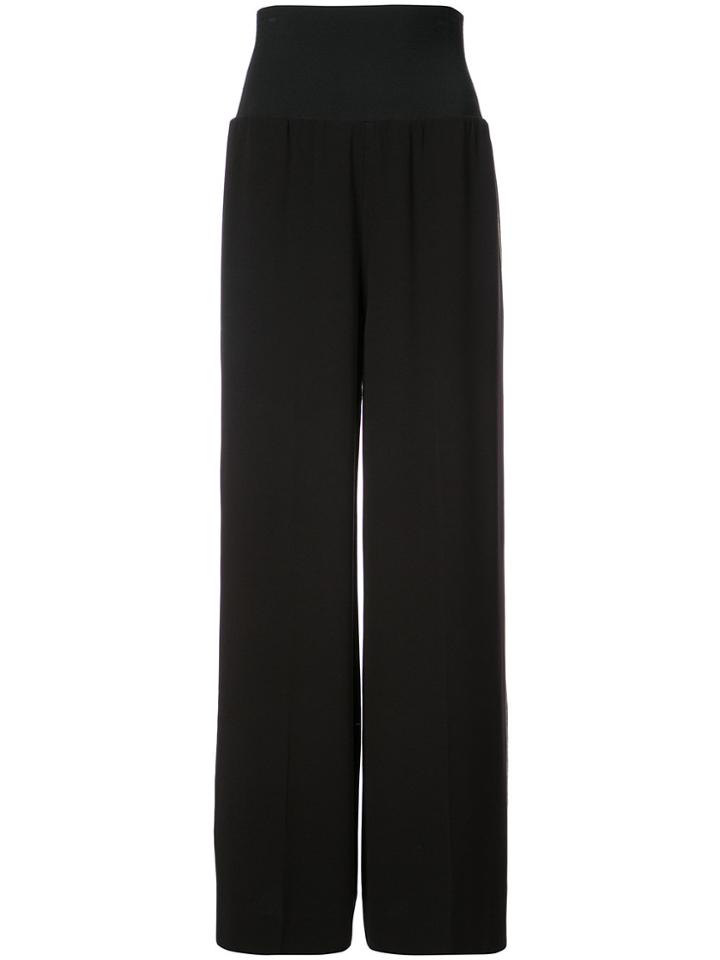 Elizabeth And James High Waisted Trousers - Black