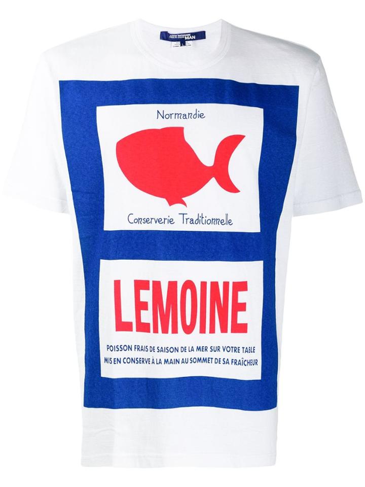 Junya Watanabe Man Lemoine Print T-shirt - White