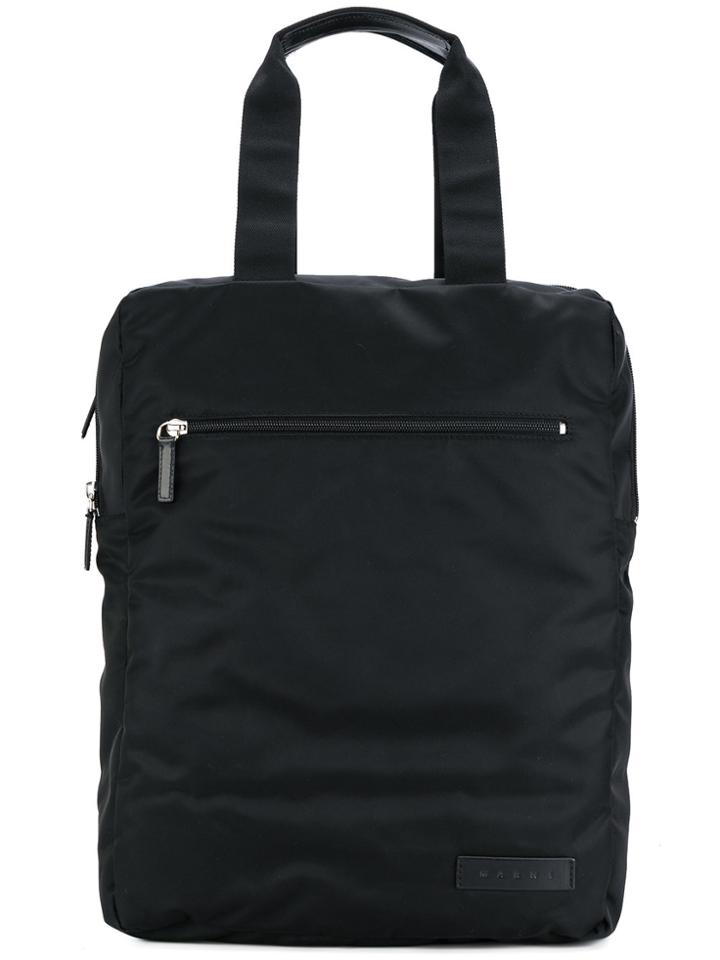 Marni Large Boxy Tote - Black