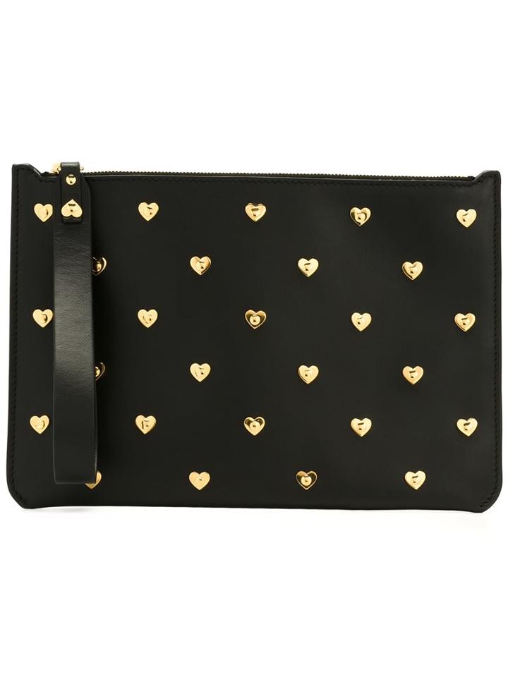 Sophie Hulme Heart Stud Clutch