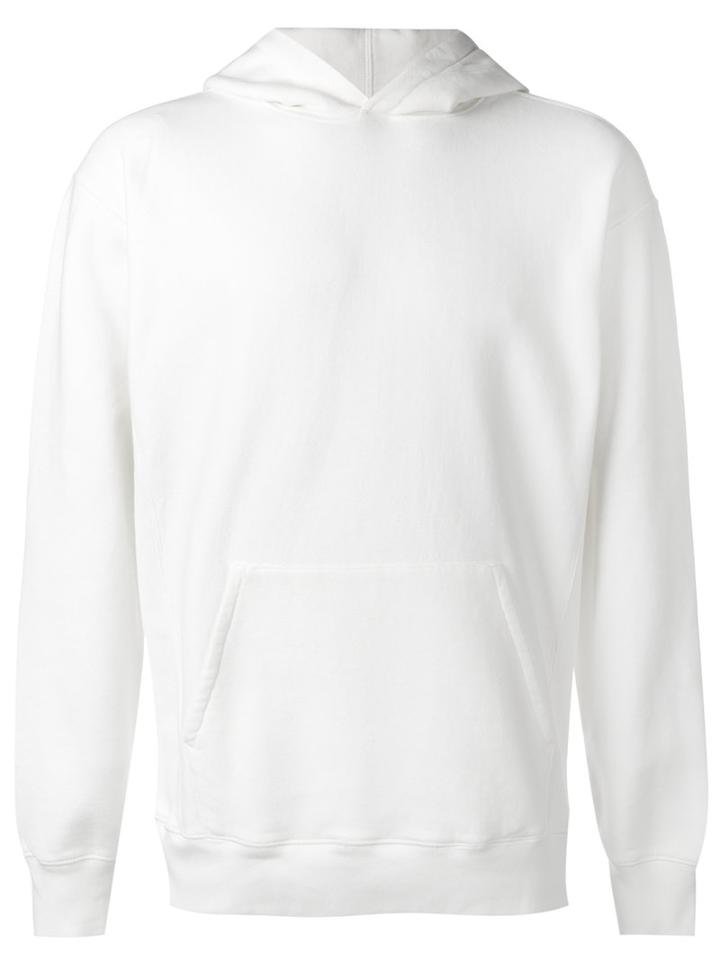 Golden Goose Deluxe Brand Pull-over Hoodie, Men's, Size: Small, White, Cotton