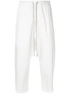 Rick Owens Dropped Crotch Trousers - White