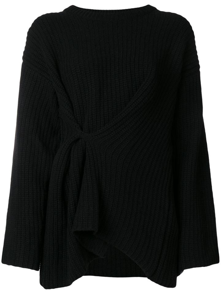 Act N&deg;1 Asymmetric Sweater - Black