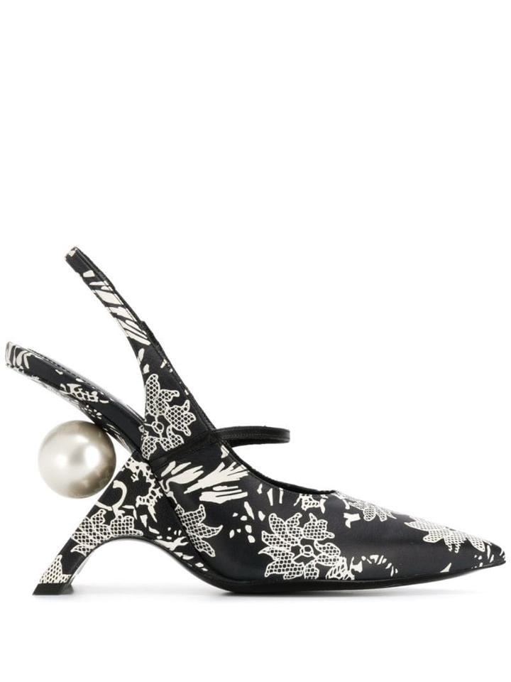 Nicholas Kirkwood Jazzelle Slingback Pumps - Black