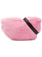 Simonetta Ravizza Furrissima Belt Bag - Pink & Purple