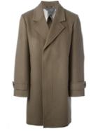 Alexander Mcqueen - Single-breasted Coat - Men - Cotton/viscose/cashmere/virgin Wool - 50, Nude/neutrals, Cotton/viscose/cashmere/virgin Wool