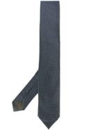 Dell'oglio Jacquard Pattern Tie - Grey