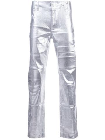 Angus Chiang Metallic Trousers