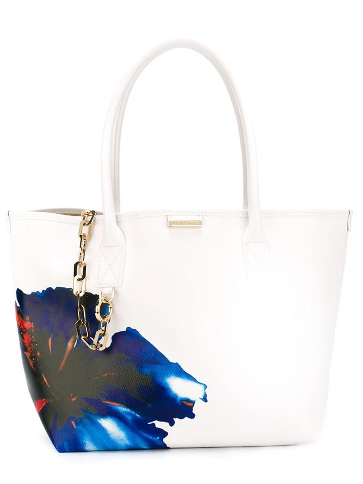 Dsquared2 Contrasted Flower Tote