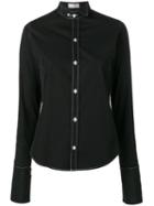 Christian Dior Pre-owned Contrast Stitching Detailed Shirt - Black