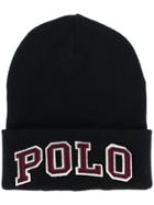 Polo Ralph Lauren Logo Beanie - Black