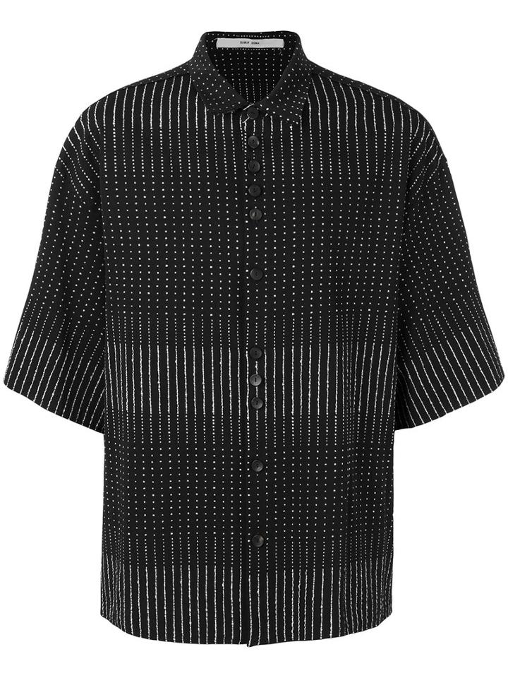 Damir Doma - Oversized Shortsleeved Printed Shirt - Men - Cotton - M, Black, Cotton