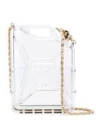 Chanel Pre-owned 2015 Gas Tank Minaudière - White