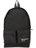 Off-white Logo Backpack - Black