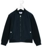 Young Versace - Zipped Bomber Jacket - Kids - Cotton/polyester/spandex/elastane - 8 Yrs, Blue