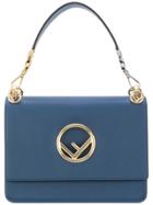 Fendi Kan I F Tote Bag - Blue