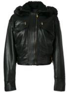 Versace Vintage Bondage Short Jacket - Black