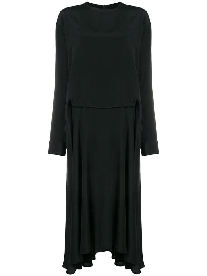 Cédric Charlier Loose Fit Dress - Black